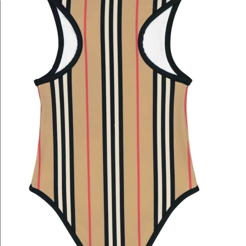 Burberry big kid one piece swimwear